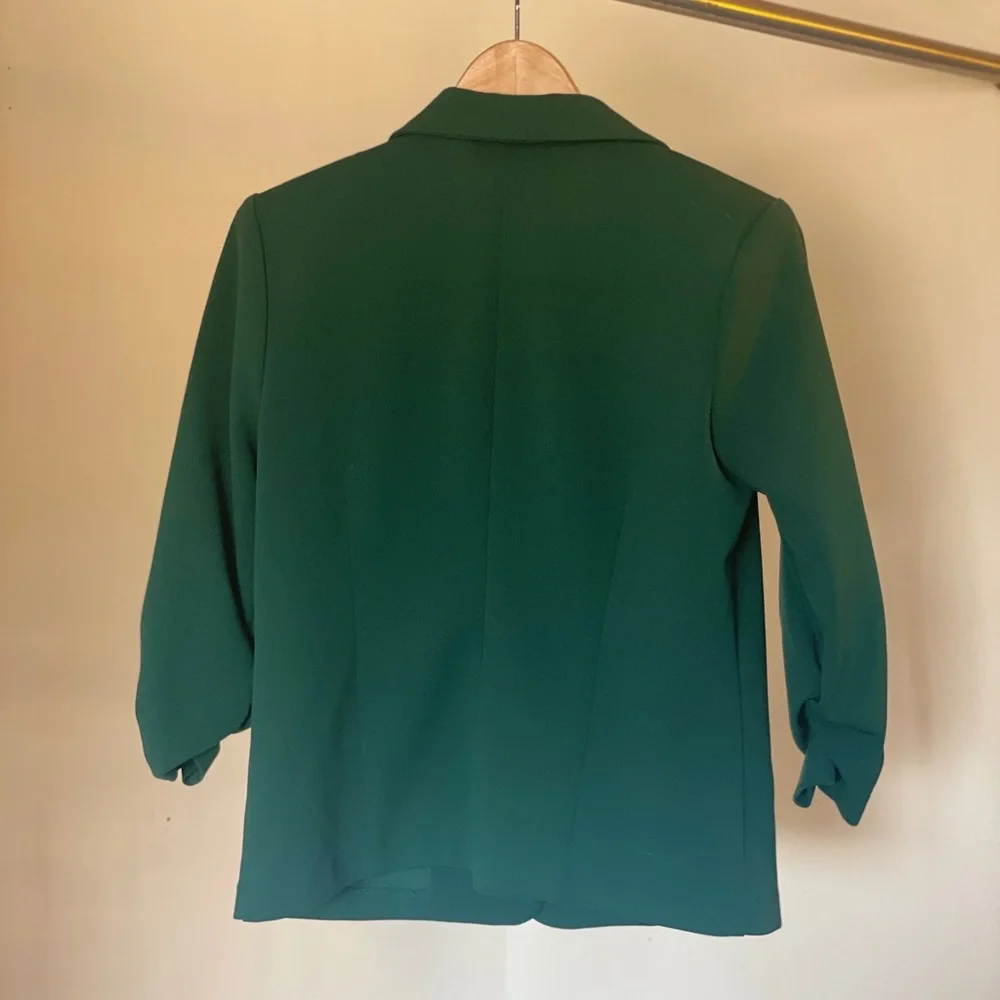 NYCC New York Clothing Company Green Women’s Blazer - Picture 6 of 7